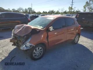 ✅ 2018 Mitsubishi Mirage SE • VIN: ML32A4HJ6JH000827 • Lot: 86496035. Listed on Copart with 30,814 mi. Free auction sales archive from the USA and detailed vehicle history report at DreamBid. Image 1.