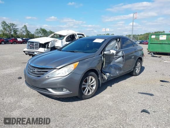 ✅ 2013 Hyundai Sonata GLS • VIN: 5NPEB4AC2DH694859 • Lot: 39503794. Listed on IAAI with 129,643 mi. Free auction sales archive from the USA and detailed vehicle history report at DreamBid. Image 2.