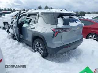 2025 Chevrolet Equinox AWD LT с VIN 3GNAXPEGXSL127964, выставлен на аукционе IAAI как лот 41497841 с пробегом 9 640 миль миль и . История ставок и продаж доступна на DreamBid. Изображение 3.