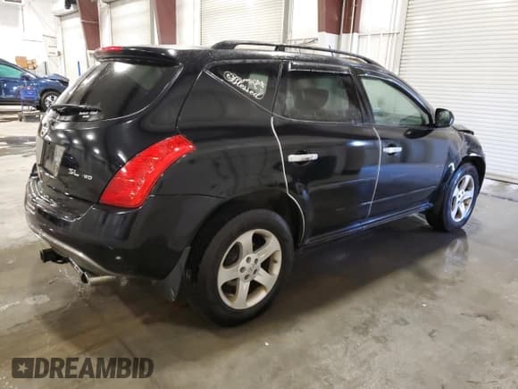 ✅ 2005 Nissan Murano SL • VIN: JN8AZ08W55W421398 • Лот: 92301805. Опубликован ранее на Copart с пробегом 134 305 миль. Бесплатный доступ к архиву аукционных продаж из США и подробный отчёт об истории автомобиля на DreamBid. Изображение 3.