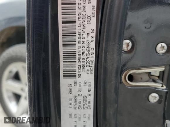 ✅ 2017 Ram 1500 Express • VIN: 3C6RR7KT5HG544067 • Lot: 91689065. Wystawiony na Copart z przebiegiem 175 600 mil. Bezpłatny archiwum sprzedaży aukcyjnych z USA i szczegółowy raport historii pojazdu na DreamBid. Zdjęcie 12.