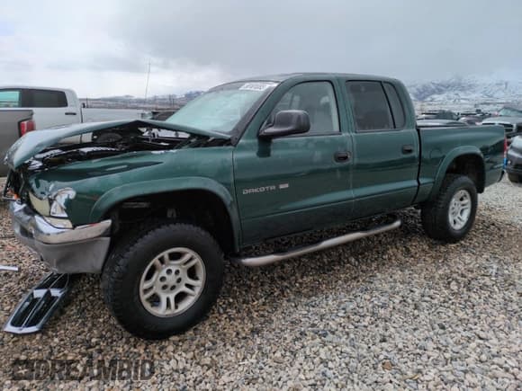 ✅ 2001 Dodge Dakota Sport • VIN: 1B7HG2AN71S340563 • Lot: 50101085. Wystawiony na Copart z przebiegiem 222 331 mil. Bezpłatny archiwum sprzedaży aukcyjnych z USA i szczegółowy raport historii pojazdu na DreamBid. Zdjęcie 1.