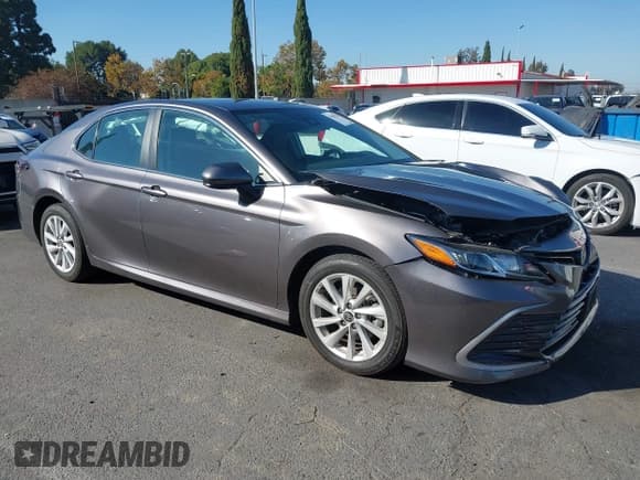 ✅ 2024 Toyota Camry LE • VIN: 4T1C11AK1RU259937 • Lot: 43565535. Listed on IAAI with 13,298 mi. Free auction sales archive from the USA and detailed vehicle history report at DreamBid. Image 1.