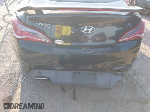 2013 Hyundai Genesis Coupe Track с VIN KMHHU6KJ0DU089255, выставлен на аукционе IAAI как лот 42243893 с пробегом 108 903 миль миль и . История ставок и продаж доступна на DreamBid. Изображение 6.