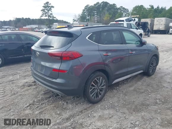 ✅ 2021 Hyundai Tucson Ultimate • VIN: KM8J3CAL5MU335383 • Lot: 41431899. Wystawiony na IAAI z przebiegiem 85 671 mil. Bezpłatny archiwum sprzedaży aukcyjnych z USA i szczegółowy raport historii pojazdu na DreamBid. Zdjęcie 4.
