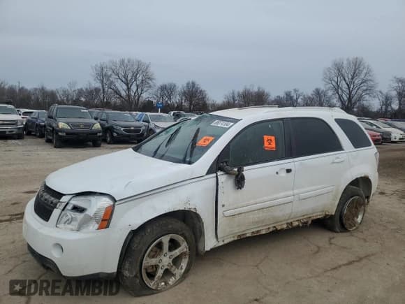 ✅ 2007 Chevrolet Equinox LT • VIN: 2CNDL63F476090679 • Лот: 86074104. Опубликован ранее на Copart с пробегом Не указан. Бесплатный доступ к архиву аукционных продаж из США и подробный отчёт об истории автомобиля на DreamBid. Изображение 1.