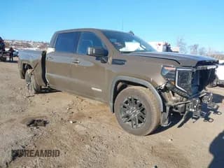 ✅ 2024 GMC Sierra 1500 Elevation • VIN: 1GTPUJEK4RZ133680 • Лот: 41406572. Опубликован ранее на IAAI с пробегом 28 563 миль. Бесплатный доступ к архиву аукционных продаж из США и подробный отчёт об истории автомобиля на DreamBid. Изображение 1.