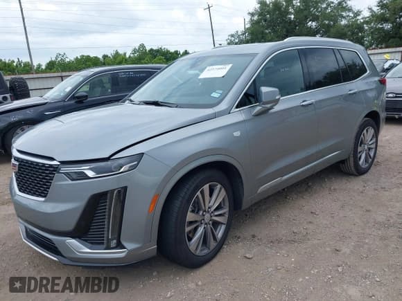 ✅ 2025 Cadillac XT6 FWD Premium Luxury • VIN: 1GYKPCRS0SZ119055 • Lot: 42574001. Listed on IAAI with 17,137 mi. Free auction sales archive from the USA and detailed vehicle history report at DreamBid. Image 2.