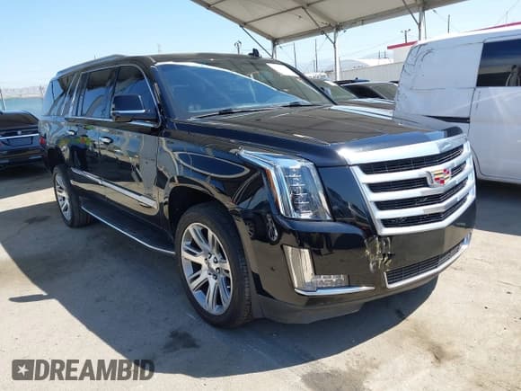 ✅ 2019 Cadillac Escalade ESV Luxury • VIN: 1GYS3HKJ8KR319272 • Lot: 41992948. Wystawiony na IAAI z przebiegiem 56 764 mil. Bezpłatny archiwum sprzedaży aukcyjnych z USA i szczegółowy raport historii pojazdu na DreamBid. Zdjęcie 1.