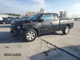 ✅ 2005 Nissan Titan XE • VIN: 1N6BA06A65N539705 • Lot: 60154255. Listed on Copart with 121,836 mi. Free auction sales archive from the USA and detailed vehicle history report at DreamBid. Image 1.