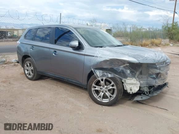 2014 Mitsubishi Outlander SE with VIN JA4AD3A33EZ020078, listed as a IAAI auction lot 43030453 with 154,825 mi miles and . Bid and sale history available at DreamBid. Image 1.