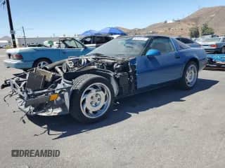 1991 Chevrolet Corvette with VIN 1G1YY2383M5105349, listed as a Copart auction lot 63125725 with 86,329 mi miles and Salvage title. Bid and sale history available at DreamBid. Image 1.