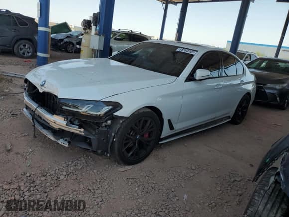 ✅ 2021 BMW 5 Series 540i • VIN: WBA53BJ08MWW92001 • Lot: 68393295. Listed on Copart with 42,244 mi. Free auction sales archive from the USA and detailed vehicle history report at DreamBid. Image 1.
