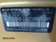 ✅ 2024 Mitsubishi Mirage Black Edition • VIN: ML32AWHJ2RH005711 • Lot: 41578469. Listed on IAAI with 11,213 mi. Free auction sales archive from the USA and detailed vehicle history report at DreamBid. Image 9.