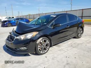 ✅ 2014 Kia Forte EX • VIN: KNAFX4A83E5108878 • Lot: 91518505. Listed on Copart with 149,477 mi. Free auction sales archive from the USA and detailed vehicle history report at DreamBid. Image 1.