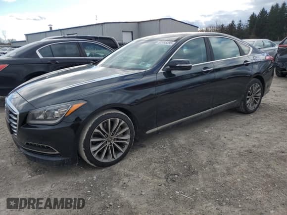 ✅ 2015 Hyundai Genesis 3.8L • VIN: KMHGN4JE2FU018305 • Лот: 92495395. Опубликован ранее на Copart с пробегом 127 306 миль. Бесплатный доступ к архиву аукционных продаж из США и подробный отчёт об истории автомобиля на DreamBid. Изображение 1.
