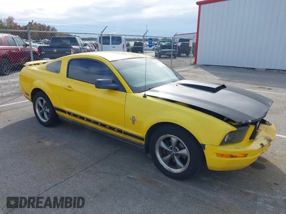 ✅ 2006 Ford Mustang Standard • VIN: 1ZVHT80N065151143 • Lot: 43535514. Listed on IAAI with 178,420 mi. Free auction sales archive from the USA and detailed vehicle history report at DreamBid. Image 1.