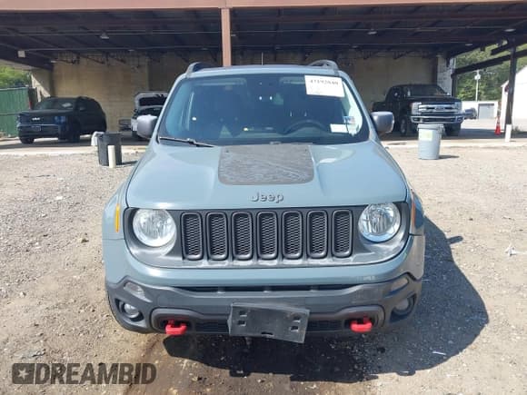 ✅ 2017 Jeep Renegade Trailhawk • VIN: ZACCJBCBXHPE82940 • Lot: 43192840. Listed on IAAI with 112,820 mi. Free auction sales archive from the USA and detailed vehicle history report at DreamBid. Image 12.