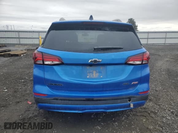 ✅ 2024 Chevrolet Equinox RS • VIN: 3GNAXWEG4RS201728 • Lot: 80743685. Wystawiony na Copart z przebiegiem 40 716 mil. Bezpłatny archiwum sprzedaży aukcyjnych z USA i szczegółowy raport historii pojazdu na DreamBid. Zdjęcie 6.