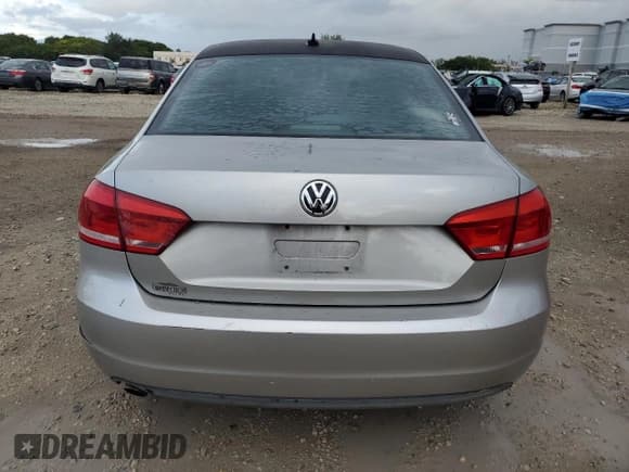 ✅ 2013 Volkswagen Passat SE • VIN: 1VWBP7A3XDC069186 • Lot: 89873885. Listed on Copart with Not provided. Free auction sales archive from the USA and detailed vehicle history report at DreamBid. Image 6.