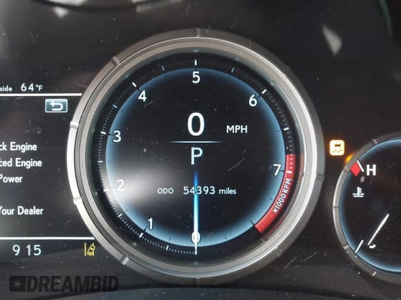 ✅ 2018 Lexus GS 350 • VIN: JTHCZ1BL7JA007490 • Лот: 42308958. Опубликован ранее на IAAI с пробегом 54 393 миль. Бесплатный доступ к архиву аукционных продаж из США и подробный отчёт об истории автомобиля на DreamBid. Изображение 15.