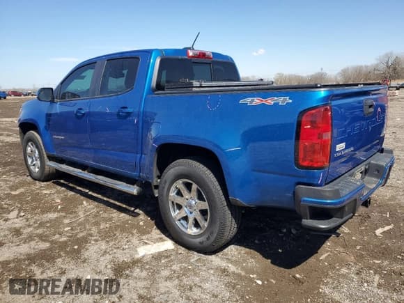 ✅ 2021 Chevrolet Colorado 4WD LT • VIN: 1GCGTCEN2M1226861 • Lot: 52482505. Listed on Copart with 65,861 mi. Free auction sales archive from the USA and detailed vehicle history report at DreamBid. Image 2.