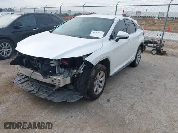 ✅ 2017 Lexus RX 350 • VIN: 2T2ZZMCA1HC080950 • Lot: 42283762. Listed on IAAI with 54,273 mi. Free auction sales archive from the USA and detailed vehicle history report at DreamBid. Image 2.