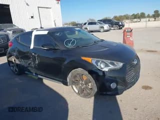 ✅ 2014 Hyundai Veloster Turbo • VIN: KMHTC6AEXEU209694 • Lot: 43836800. Listed on IAAI with 136,433 mi. Free auction sales archive from the USA and detailed vehicle history report at DreamBid. Image 1.