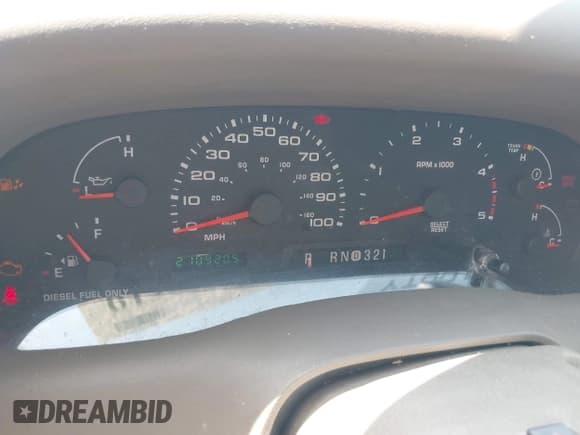 ✅ 2003 Ford F-250 XL • VIN: 1FTNX21P73EC54840 • Lot: 42592619. Listed on IAAI with 210,920 mi. Free auction sales archive from the USA and detailed vehicle history report at DreamBid. Image 7.