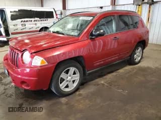 ✅ 2008 Jeep Compass Sport • VIN: 1J8FT47W08D792473 • Lot: 85383055. Listed on Copart with 130,130 mi. Free auction sales archive from the USA and detailed vehicle history report at DreamBid. Image 1.