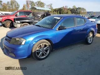 ✅ 2014 Dodge Avenger SE • VIN: 1C3CDZABXEN113300 • Лот: 76041474. Опубликован ранее на Copart с пробегом 85 556 миль. Бесплатный доступ к архиву аукционных продаж из США и подробный отчёт об истории автомобиля на DreamBid. Изображение 1.