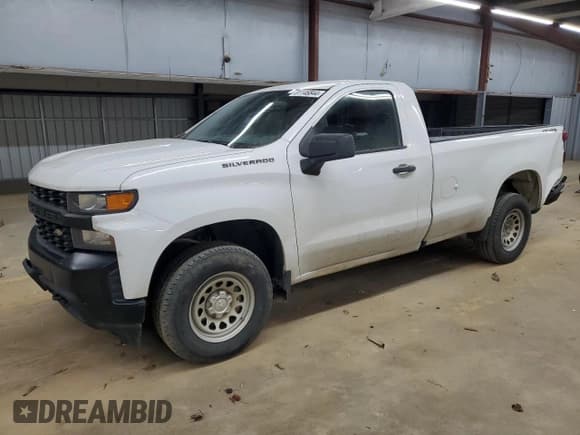 ✅ 2021 Chevrolet Silverado 1500 Work Truck • VIN: 3GCNYAEF4MG243880 • Lot: 81146844. Wystawiony na Copart z przebiegiem 93 601 mil. Bezpłatny archiwum sprzedaży aukcyjnych z USA i szczegółowy raport historii pojazdu na DreamBid. Zdjęcie 1.