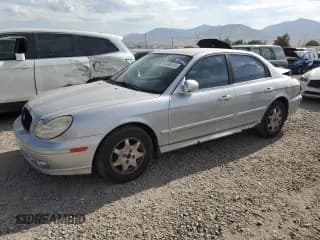 ✅ 2003 Hyundai Sonata • VIN: KMHWF25SX3A747288 • Lot: 69390125. Listed on Copart with 105,394 mi. Free auction sales archive from the USA and detailed vehicle history report at DreamBid. Image 1.