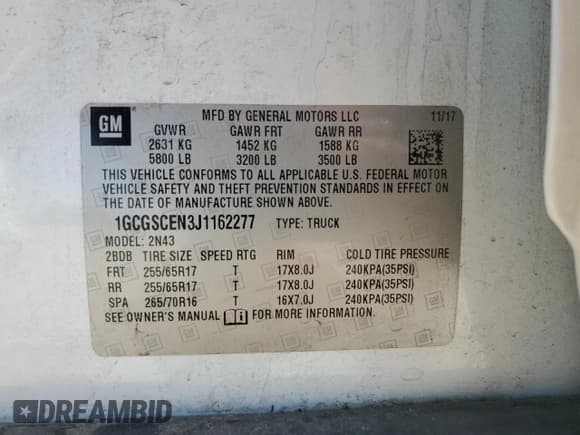 ✅ 2018 Chevrolet Colorado 2WD LT • VIN: 1GCGSCEN3J1162277 • Лот: 70803784. Опубликован ранее на Copart с пробегом 113 717 миль. Бесплатный доступ к архиву аукционных продаж из США и подробный отчёт об истории автомобиля на DreamBid. Изображение 13.