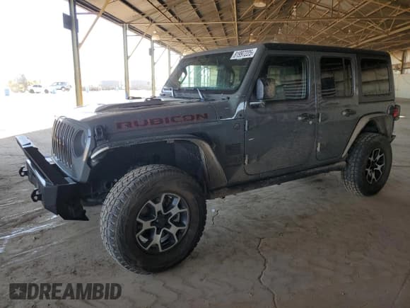 ✅ 2020 Jeep Wrangler Unlimited Rubicon • VIN: 1C4HJXFG6LW146420 • Lot: 81997225. Wystawiony na Copart z przebiegiem 54 609 mil. Bezpłatny archiwum sprzedaży aukcyjnych z USA i szczegółowy raport historii pojazdu na DreamBid. Zdjęcie 1.