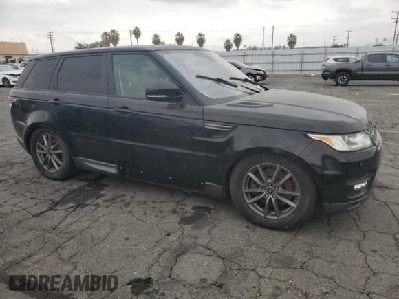 ✅ 2017 Land Rover Range Rover Sport SE • VIN: SALWG2FK5HA124502 • Lot: 84437245. Listed on Copart with 56,912 mi. Free auction sales archive from the USA and detailed vehicle history report at DreamBid. Image 4.