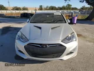 2013 Hyundai Genesis Coupe Track z VIN KMHHU6KJ4DU103142, wystawiony jako Copart lot #80947364 z przebiegiem Nie podano mil oraz Szkoda całkowita • Salvage title. Historia ofert i sprzedaży dostępna na DreamBid. Obrazek 5.