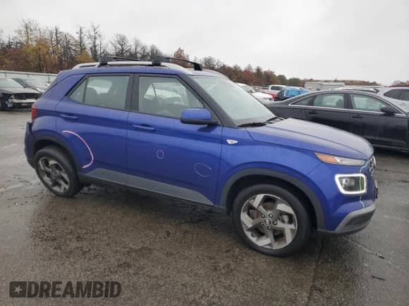 2022 Hyundai Venue SEL z VIN KMHRC8A38NU154456, wystawiony jako Copart lot #90850355 z przebiegiem 26 223 mil mil oraz Szkoda całkowita • Salvage title. Historia ofert i sprzedaży dostępna na DreamBid. Obrazek 4.