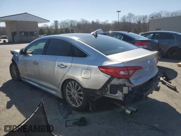 ✅ 2015 Hyundai Sonata Sport • VIN: 5NPE34AF2FH124144 • Lot: 45322143. Listed on Copart with Not provided. Free auction sales archive from the USA and detailed vehicle history report at DreamBid. Image 2.