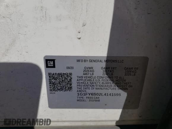 ✅ 2020 Chevrolet Bolt EV LT • VIN: 1G1FY6S02L4141595 • Lot: 80567294. Wystawiony na Copart z przebiegiem 74 786 mil. Bezpłatny archiwum sprzedaży aukcyjnych z USA i szczegółowy raport historii pojazdu na DreamBid. Zdjęcie 12.