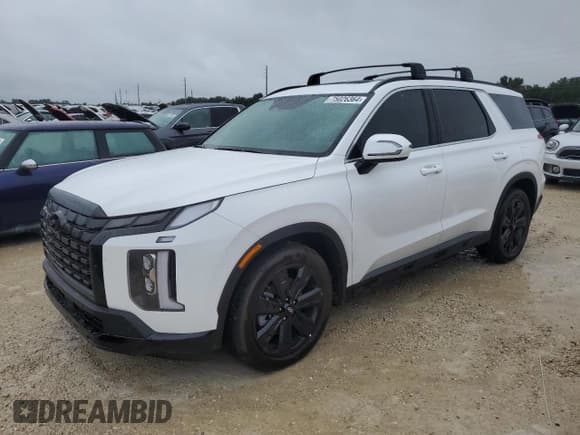 ✅ 2024 Hyundai Palisade XRT • VIN: KM8R34GE3RU797529 • Лот: 75026364. Опубликован ранее на Copart с пробегом Не указан. Бесплатный доступ к архиву аукционных продаж из США и подробный отчёт об истории автомобиля на DreamBid. Изображение 1.