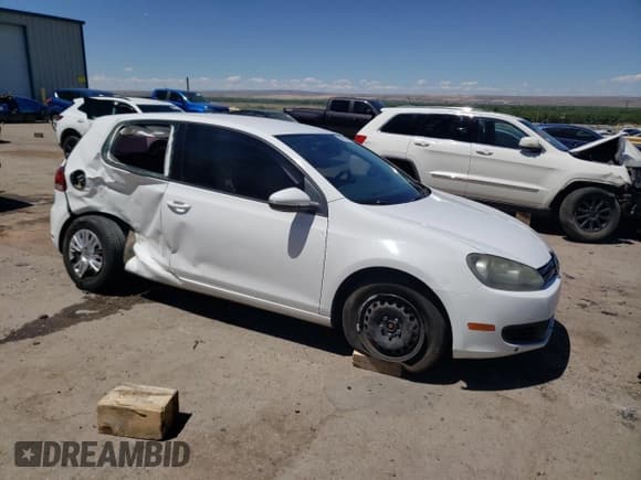 ✅ 2010 Volkswagen Golf • VIN: WVWAB7AJ6AW405034 • Lot: 54732194. Listed on Copart with 106,690 mi. Free auction sales archive from the USA and detailed vehicle history report at DreamBid. Image 4.