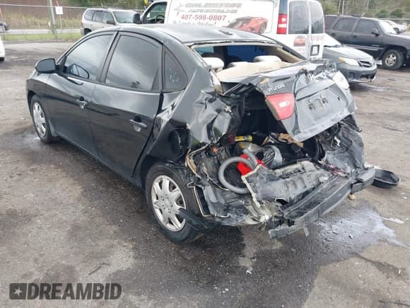 ✅ 2009 Hyundai Elantra GLS • VIN: KMHDU46D49U686102 • Lot: 43528119. Listed on IAAI with 182,390 mi. Free auction sales archive from the USA and detailed vehicle history report at DreamBid. Image 3.