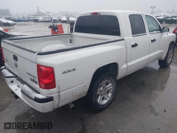 ✅ 2010 Dodge Dakota Bighorn/Lonestar • VIN: 1D7CW3GK0AS228256 • Lot: 41552140. Wystawiony na IAAI z przebiegiem 195 566 mil. Bezpłatny archiwum sprzedaży aukcyjnych z USA i szczegółowy raport historii pojazdu na DreamBid. Zdjęcie 4.