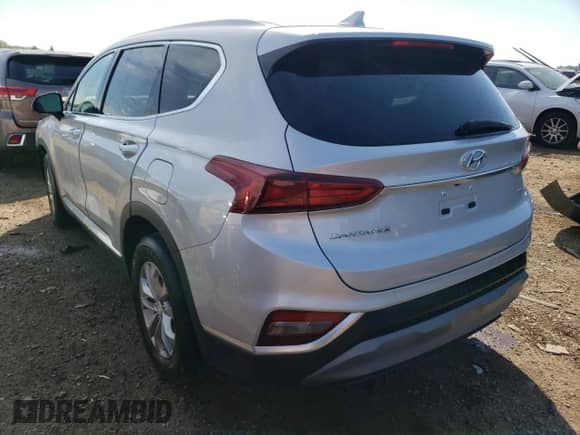 2019 Hyundai Santa Fe SEL z VIN 5NMS3CAD1KH072198, wystawiony jako Copart lot #59071222 z przebiegiem 32 649 mil mil oraz . Historia ofert i sprzedaży dostępna na DreamBid. Obrazek 3.