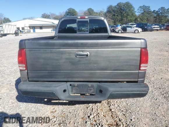 2003 Dodge Dakota SLT with VIN 1D7HL42X13S367631, listed as a Copart auction lot 47706795 with 202,616 mi miles and Salvage title. Bid and sale history available at DreamBid. Image 6.