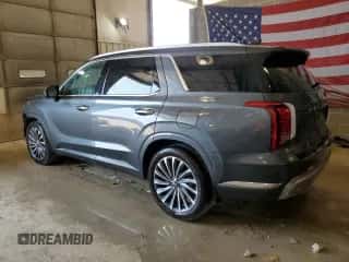 2023 Hyundai Palisade Calligraphy с VIN KM8R74GE7PU611850, выставлен на аукционе Copart как лот 63023794 с пробегом 36 259 миль миль и Списание • Salvage title. История ставок и продаж доступна на DreamBid. Изображение 2.