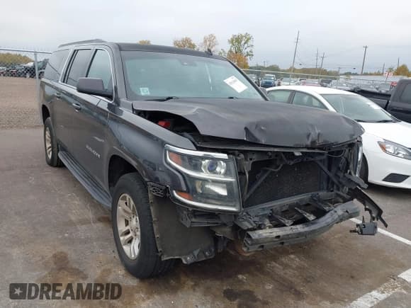 ✅ 2015 Chevrolet Suburban LT • VIN: 1GNSCJKC2FR124201 • Lot: 43614947. Listed on IAAI with 221,947 mi. Free auction sales archive from the USA and detailed vehicle history report at DreamBid. Image 1.