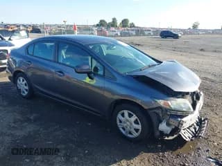 ✅ 2014 Honda Civic LX • VIN: 2HGFB2F53EH541597 • Lot: 43495667. Listed on IAAI with 94,210 mi. Free auction sales archive from the USA and detailed vehicle history report at DreamBid. Image 1.