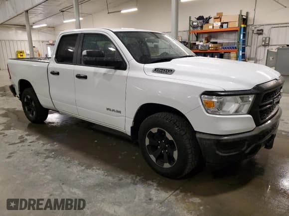 ✅ 2019 Ram 1500 Tradesman • VIN: 1C6SRFCT5KN555546 • Lot: 86134955. Listed on Copart with 180,802 mi. Free auction sales archive from the USA and detailed vehicle history report at DreamBid. Image 4.